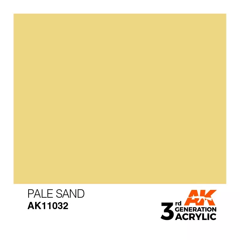 AK Interactive AK11032 Pale Sand 17ml