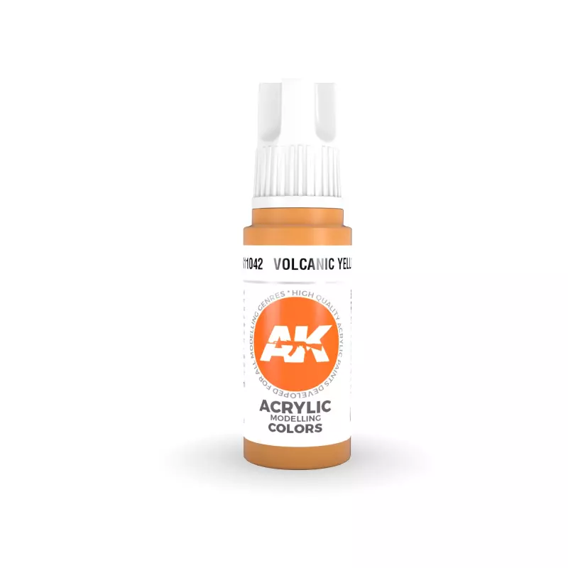 AK Interactive AK11042 Volcanic Yellow 17ml