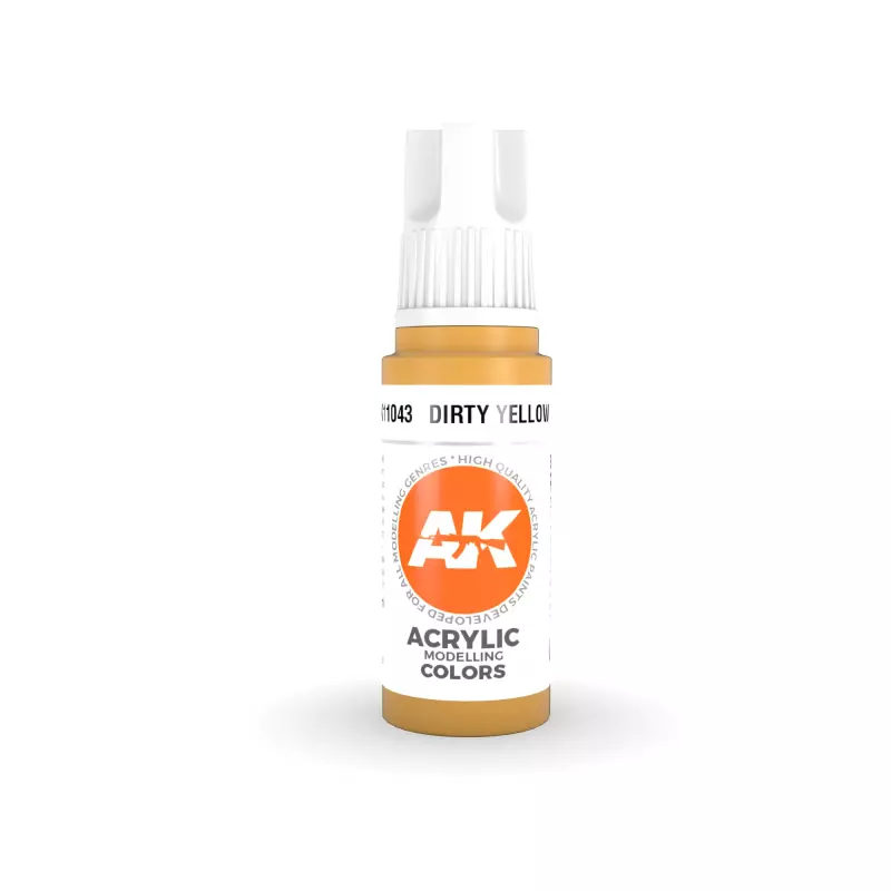  AK Interactive AK11043 Dirty Yellow 17ml