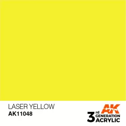 AK Interactive AK11048 Laser Yellow 17ml