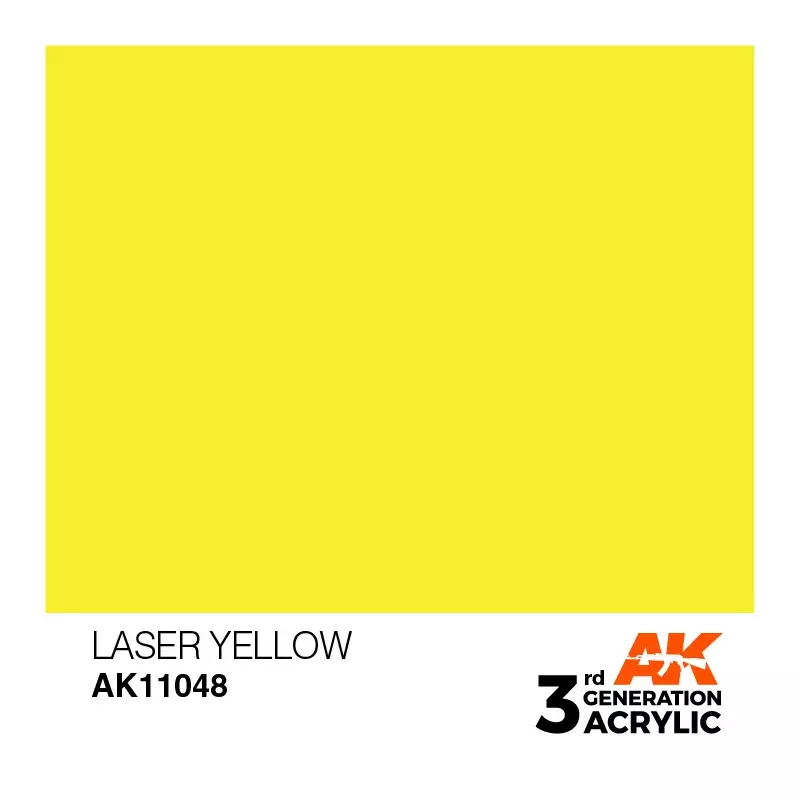 AK Interactive AK11048 Laser Yellow 17ml