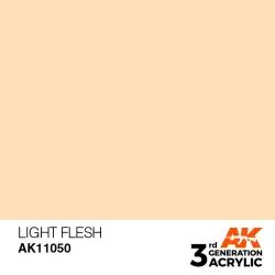 AK Interactive AK11050 Light Flesh 17ml