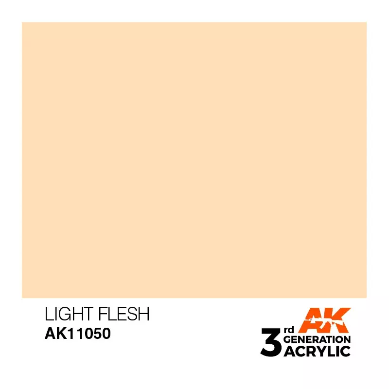 AK Interactive AK11050 Light Flesh 17ml