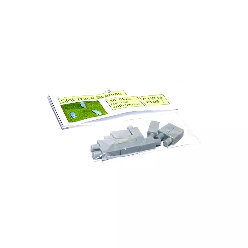 Scalextric track fixing clips deals