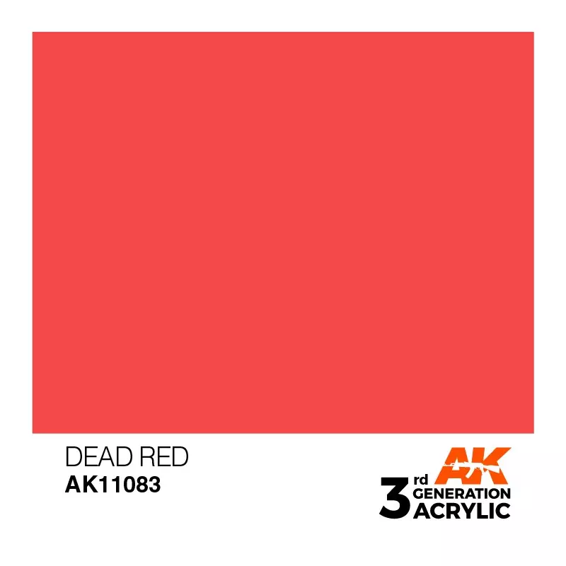 AK Interactive AK11083 Dead Orange 17ml