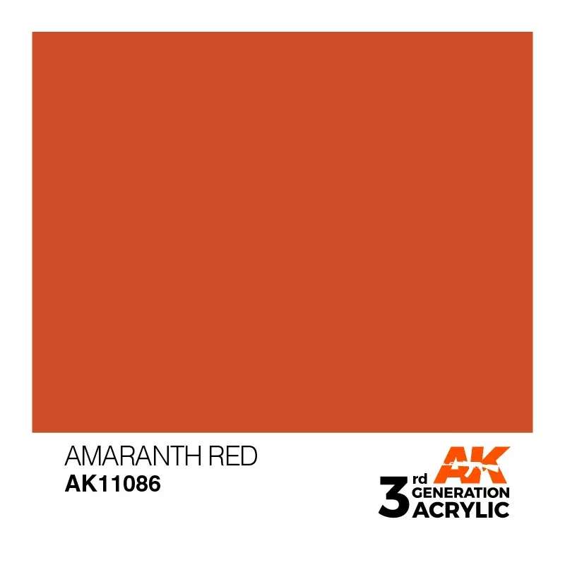 AK Interactive AK11086 Amaranth Red 17ml