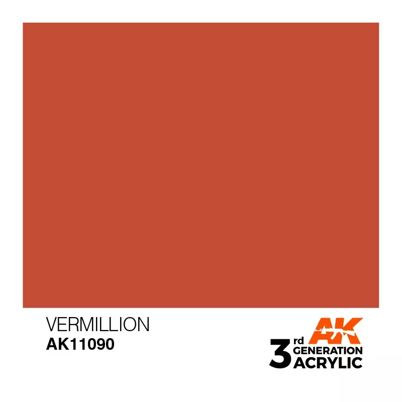 AK Interactive AK11090 Vermillion 17ml