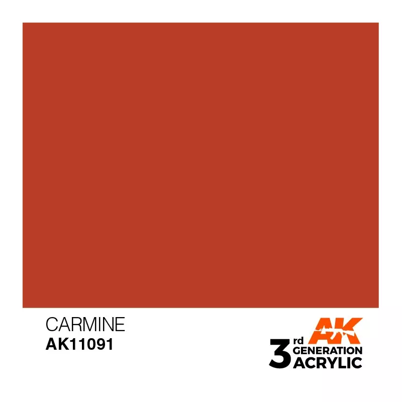 AK Interactive AK11091 Carmine 17ml