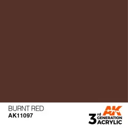 AK Interactive AK11097 Burnt Red 17ml