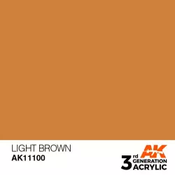 AK Interactive AK11100 Light Brown 17ml