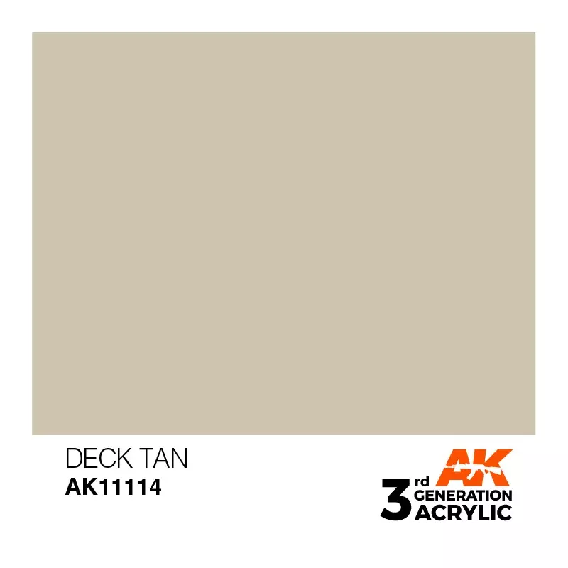 AK Interactive AK11114 Deck Tan 17ml