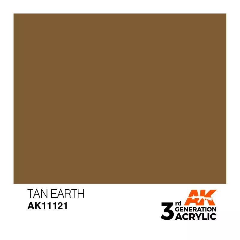 AK Interactive AK11121 Tan Earth 17ml