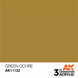 AK Interactive AK11122 Green Ocher 17ml