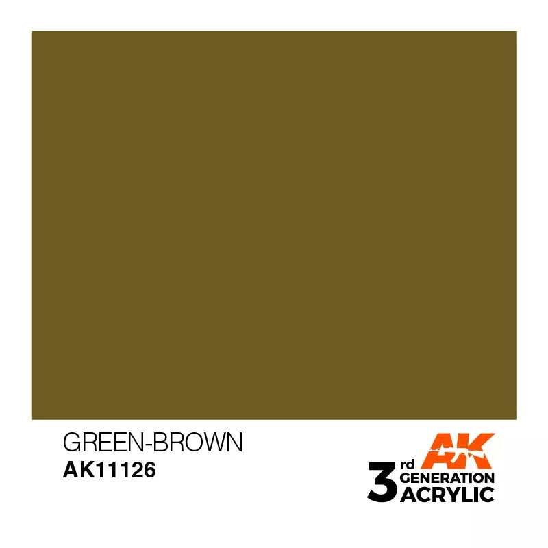 AK Interactive AK11126 Green-Brown 17ml