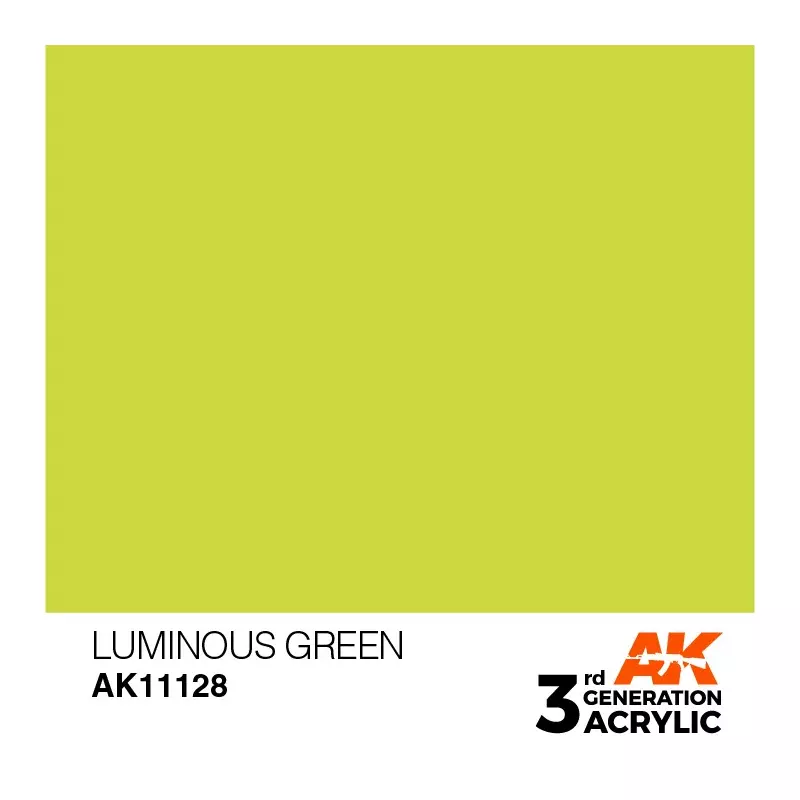 AK Interactive AK11128 Luminous Green 17ml