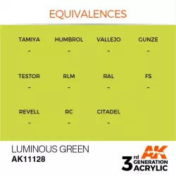 AK Interactive AK11128 Luminous Green 17ml