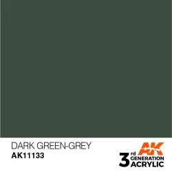 AK Interactive AK11133 Dark Green-Grey 17ml