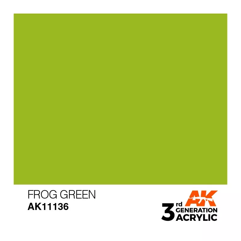 AK Interactive AK11136 Frog Green 17ml