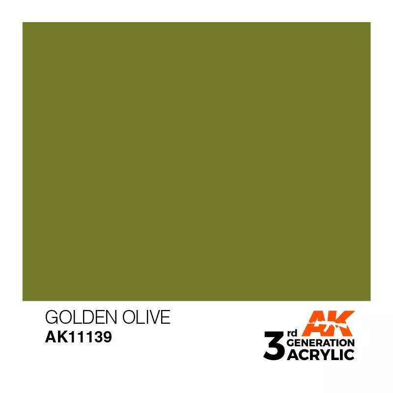 AK Interactive AK11139 Golden Olive 17ml