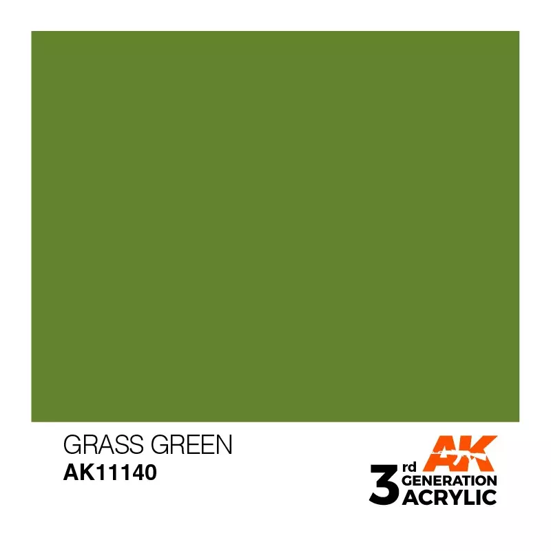 AK Interactive AK11140 Grass Green 17ml