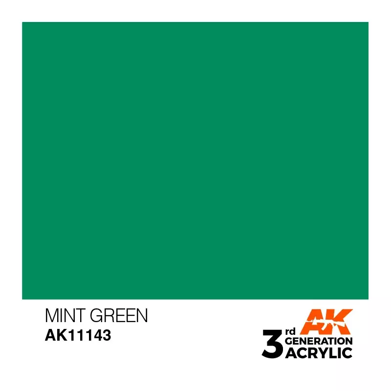 AK Interactive AK11143 Mint Green 17ml