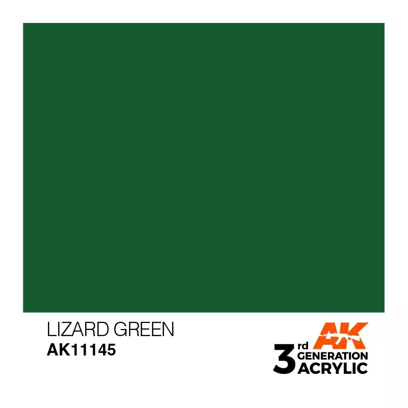 AK Interactive AK11145 Lizard Green 17ml
