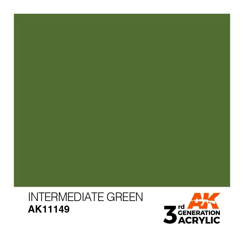 AK Interactive AK11149 Intermediate Green 17ml