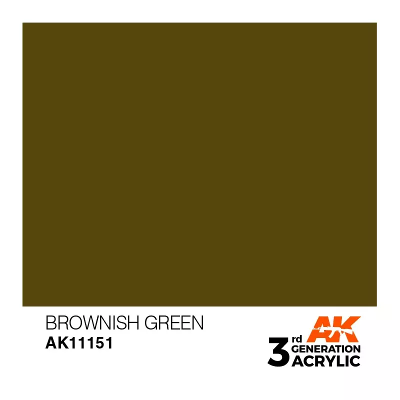 AK Interactive AK11151 Brownish Green 17ml