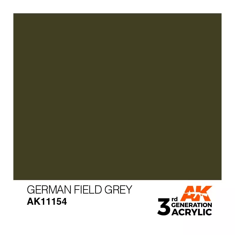 AK Interactive AK11154 German Field Grey 17ml