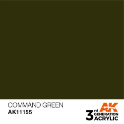 AK Interactive AK11155 Command Green 17ml
