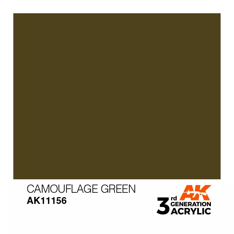 AK Interactive AK11156 Camouflage Green 17ml