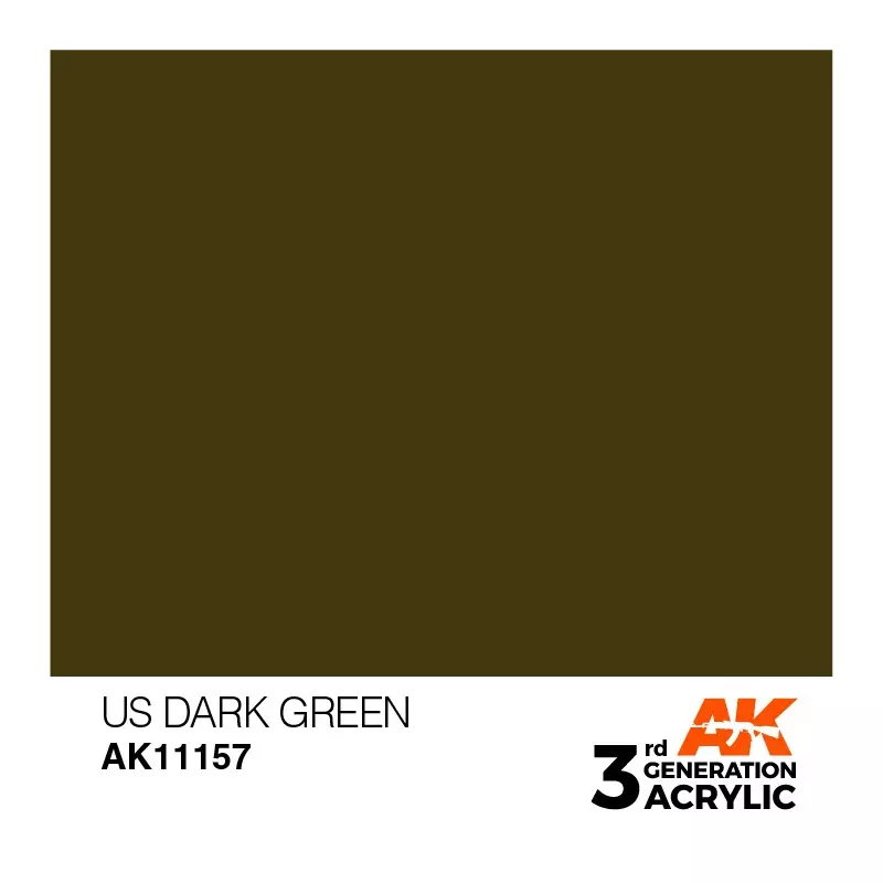 AK Interactive AK11157 US Dark Green 17ml