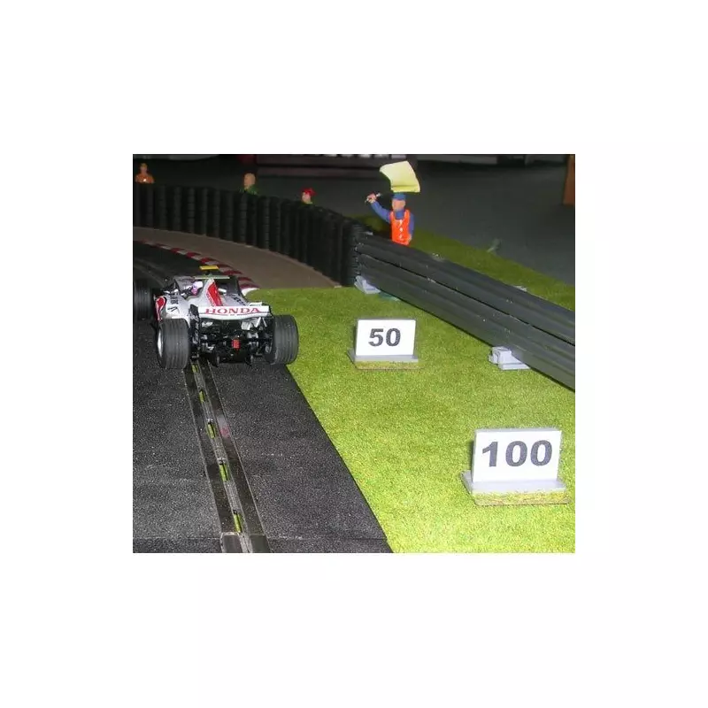 Slot Track Scenics Brake Point Markers 4/5