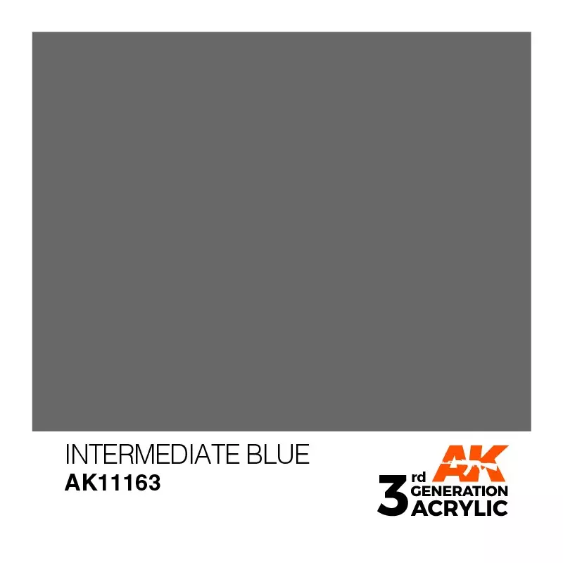 AK Interactive AK11163 Intermediate Blue 17ml
