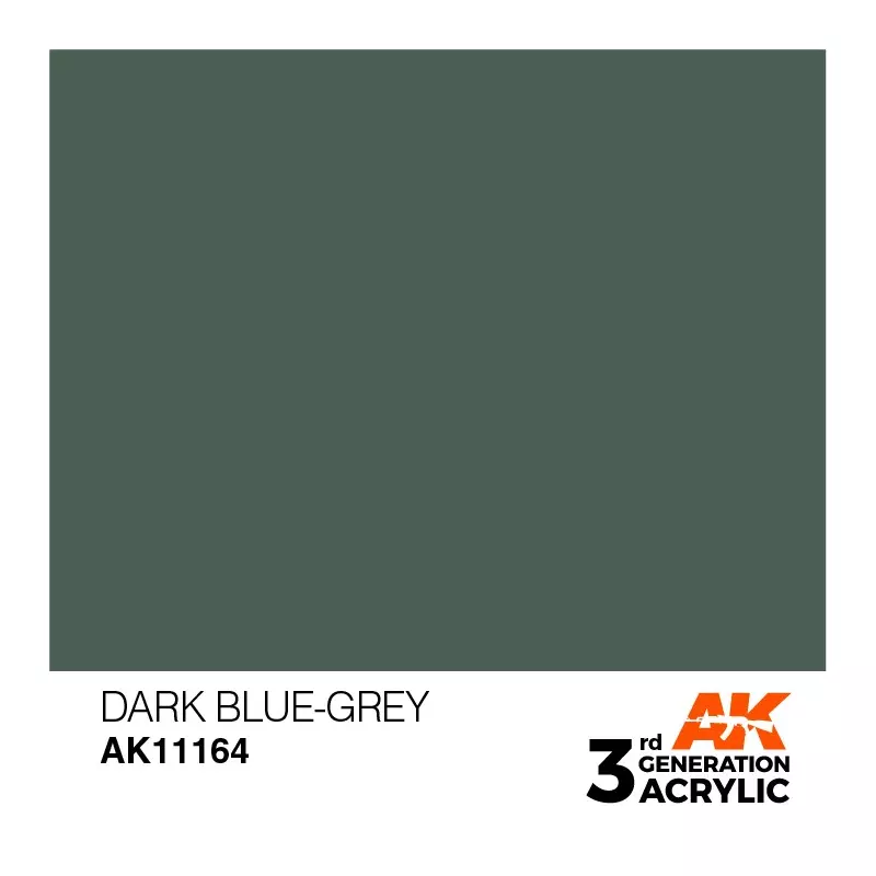 AK Interactive AK11164 Dark Blue-Grey 17ml