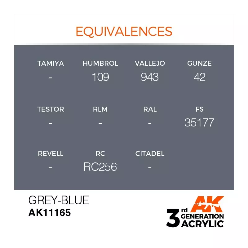 AK Interactive AK11165 Grey-Blue 17ml
