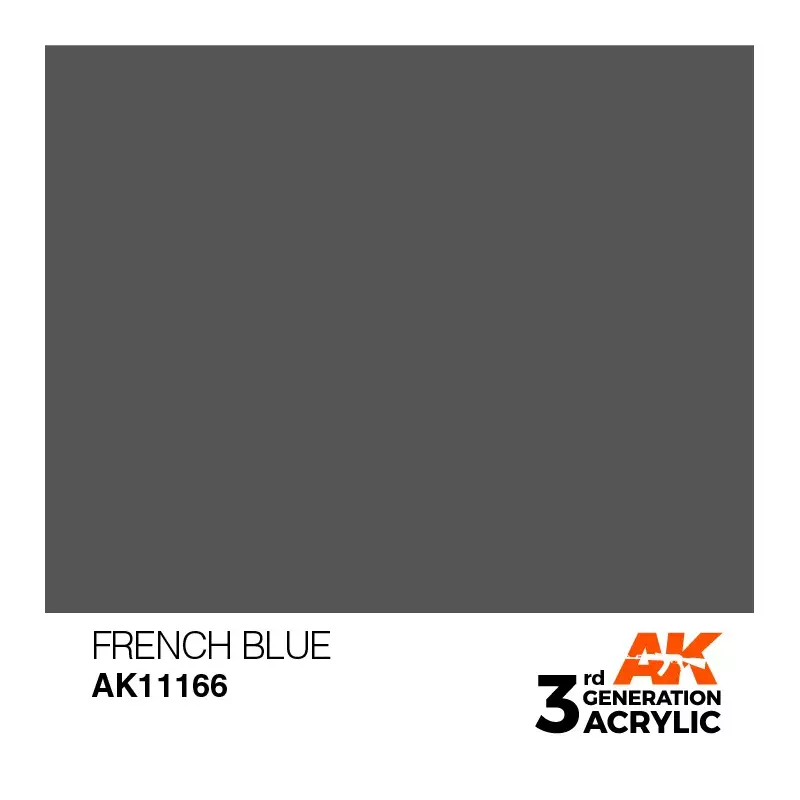 AK Interactive AK11166 French Blue 17ml
