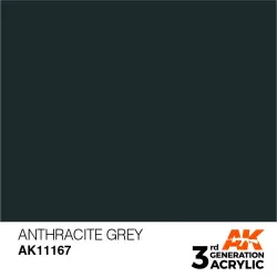 AK Interactive AK11167 Anthracite Grey 17ml