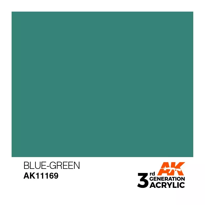 AK Interactive AK11169 Blue-Green 17ml