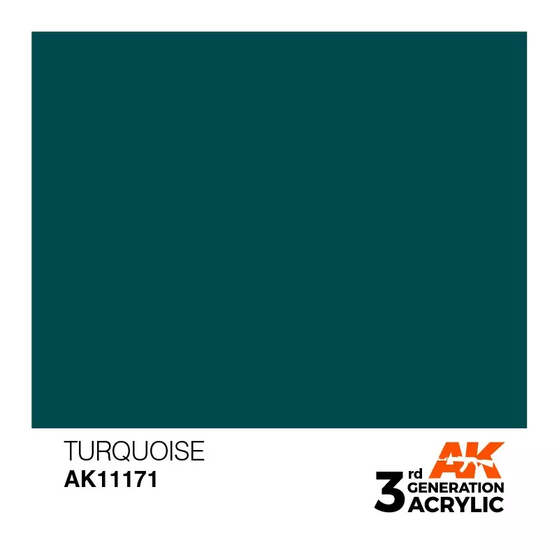 AK Interactive AK11171 Turquoise 17ml