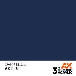 AK Interactive AK11181 Dark Blue 17ml