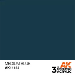 AK Interactive AK11184 Medium Blue 17ml
