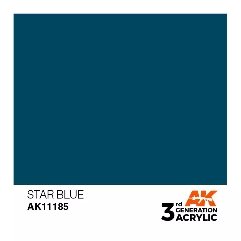 AK Interactive AK11185 Star Blue 17ml