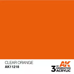 AK Interactive AK11218 Clear Orange 17ml