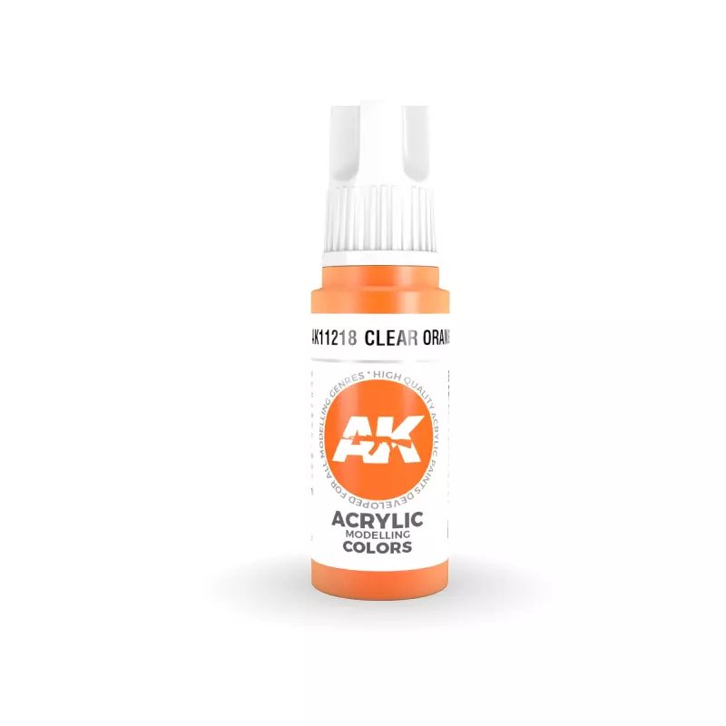 AK Interactive AK11218 Clear Orange 17ml