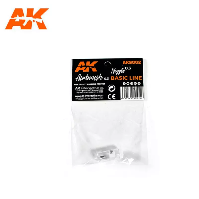  AK Interactive AK9002 0,3 Nozzle (Airbrush Basic Line 0,3)