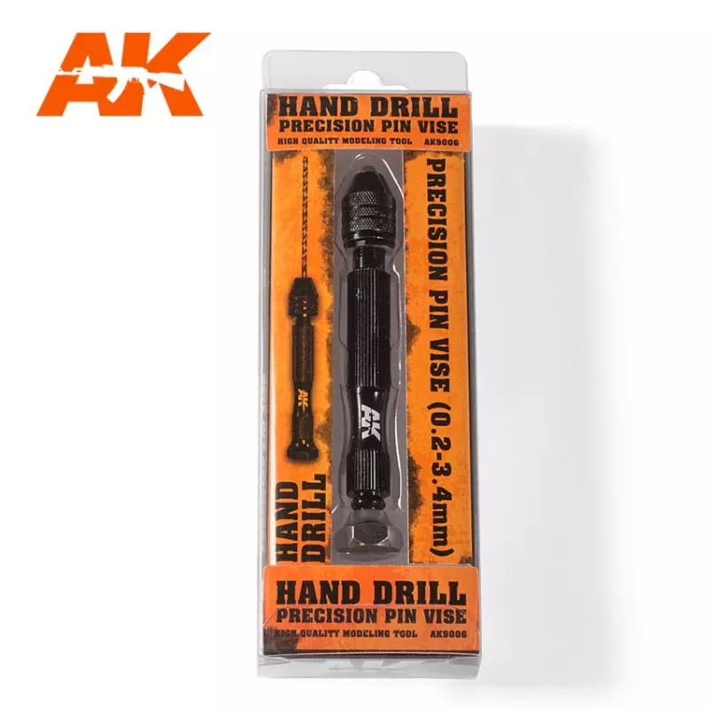 AK Interactive AK9006 Hand Drill (0.2mm – 3.4mm)