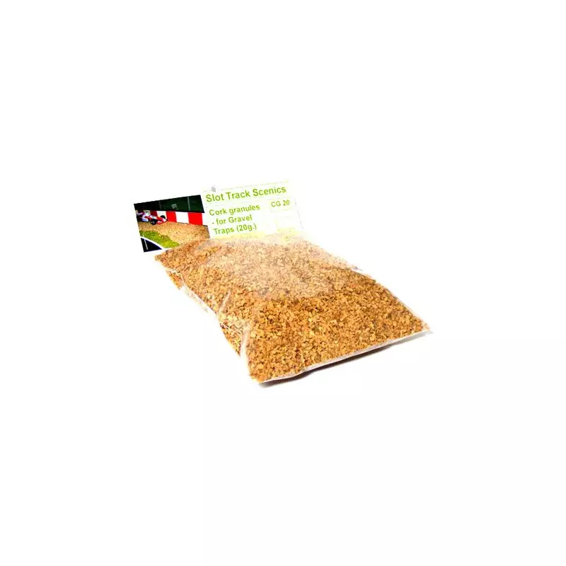 Slot Track Scenics CG 20 Cork Granules