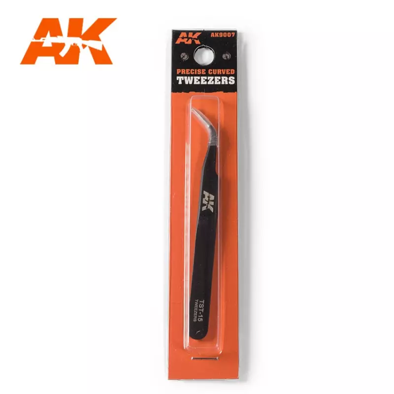  AK Interactive AK9007 Precise Curved Tweezers