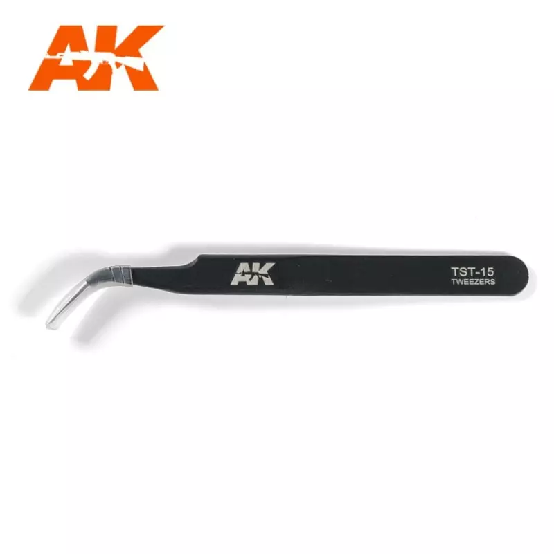 AK Interactive AK9007 Pince Courbée de Précision